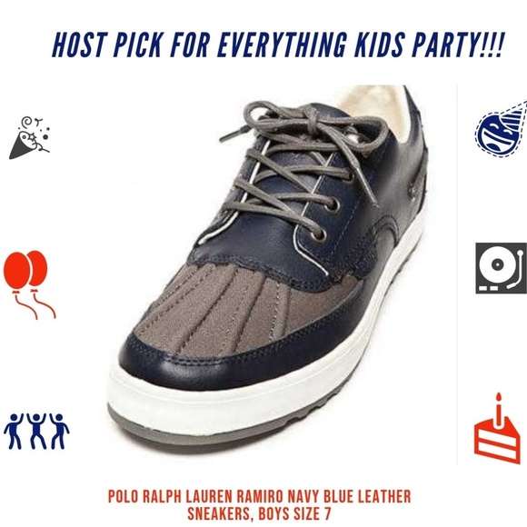 Polo Ralph Lauren Other - 2XHP!! Polo Ralph Lauren Ramiro Sneakers, Size 7